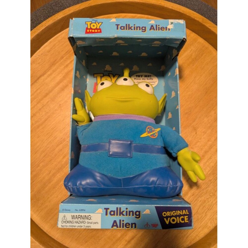 New 1995 Toy Story Talking Alien Action Figure 1st Run vintage